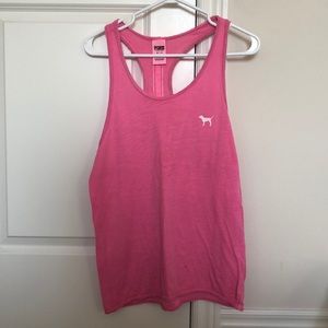 sleveless shirt from pink
